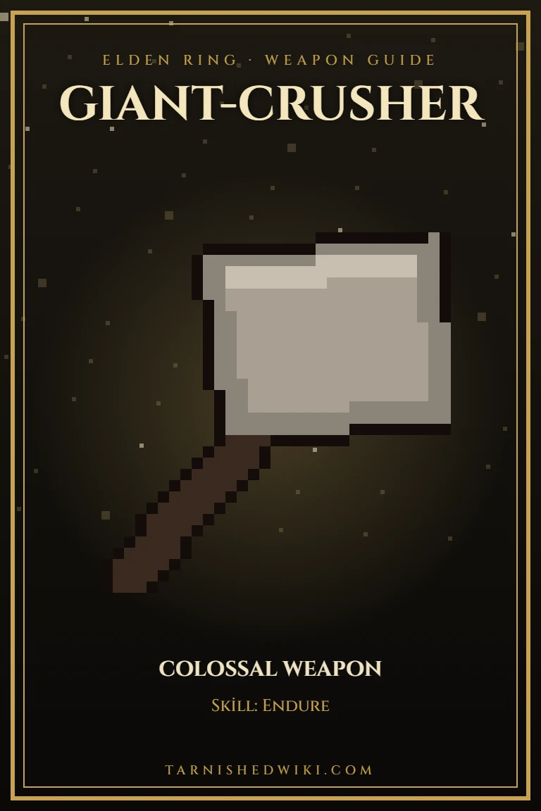 Colossal Strength Build pixel art poster