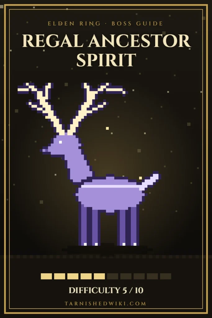 Regal Ancestor Spirit pixel art – Elden Ring boss guide