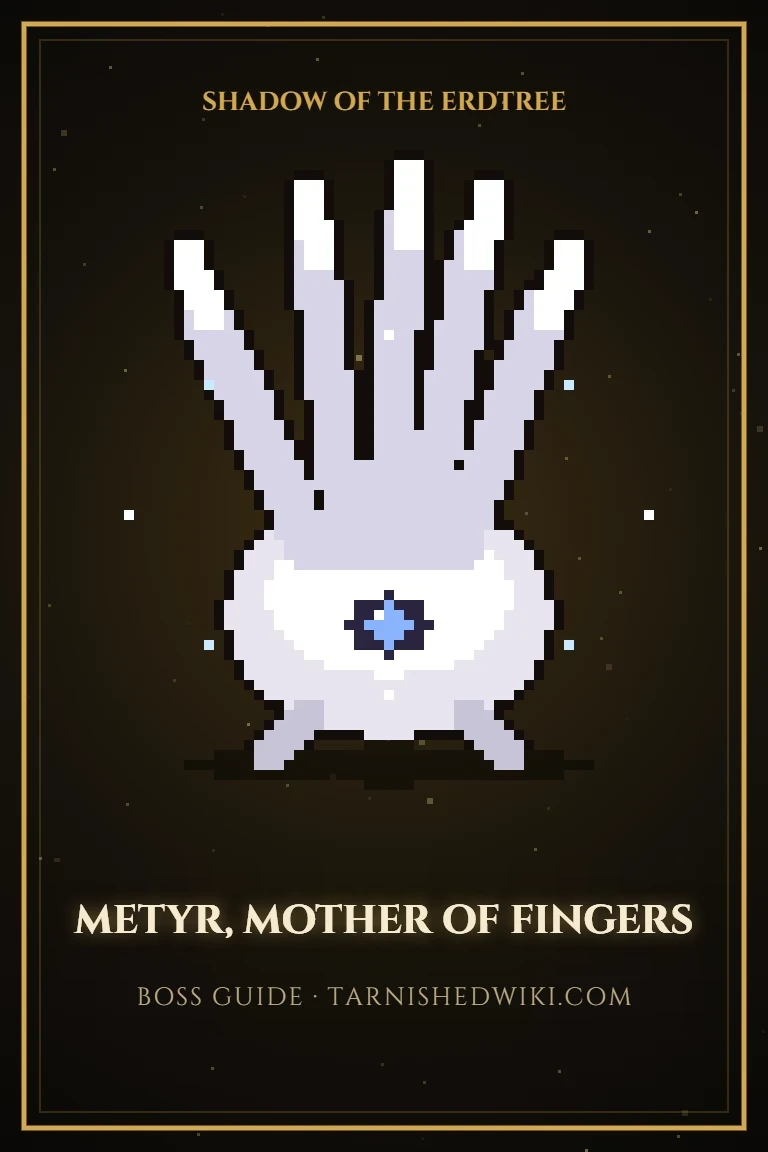 Metyr, Mother of Fingers pixel art poster