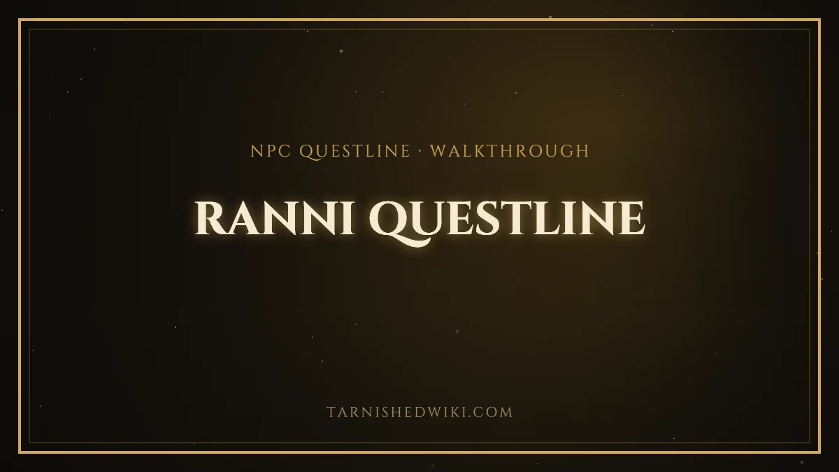 Ranni Questline – Tarnished Wiki guide card